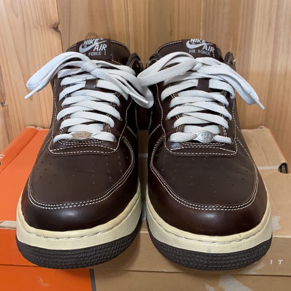 2004 Nike Air Force 1 Baroque Chocolate Brown - Picture 4 of 13